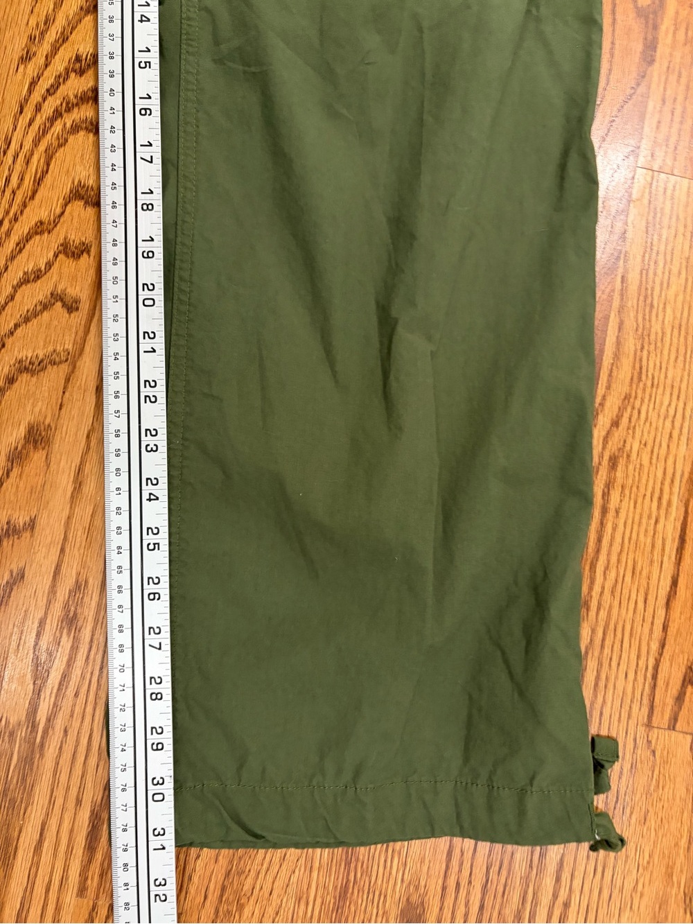 Aerie Avenue Baggy Cargo Utility Pant Olive Green (M/8) - Picture 15 of 15
